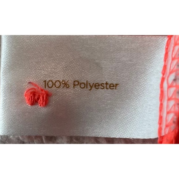 DECREE ROUND NECK, PULL-OVER BLOUSE, WOMENS, XS, ORANGE, HIGH-LOW, CAP SLEEVE - Picture 10 of 11